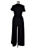 Unbranded 100% Polyester Solid Black Jumpsuit Size 0X - photo 2