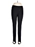 Hue Solid Black Active Pants Size L - photo 1