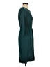 Spense Solid Teal Casual Dress Size XS - photo 4
