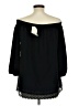 Shoshanna Black 3/4 Sleeve Blouse Size 10 - photo 2