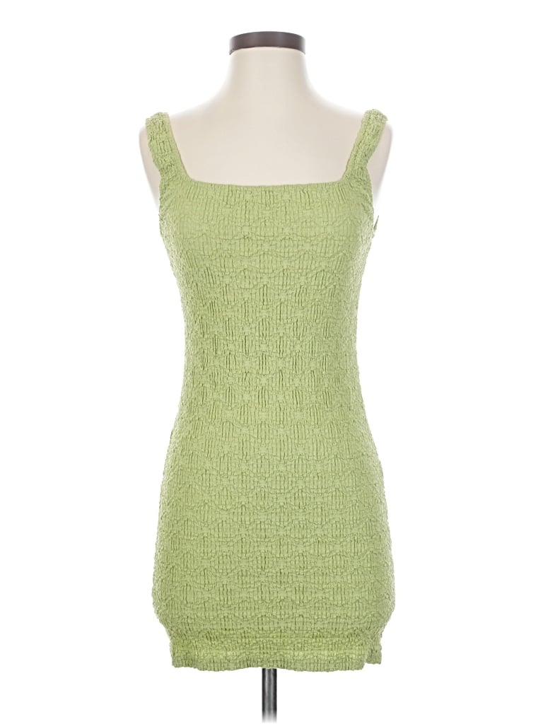 Pre-owned Elodie Casual Dress In Green