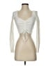 Zara Ivory Long Sleeve Top Size S - photo 1