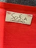 SOFIA Orange Cocktail Dress Size M (estimated) - photo 7