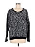 Lucky Lotus Tweed Black Pullover Sweater Size M - photo 1