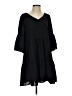 Unbranded Solid Black Casual Dress Size S - photo 1