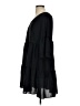 Unbranded Solid Black Casual Dress Size S - photo 5