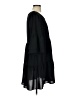 Unbranded Solid Black Casual Dress Size S - photo 4