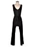 Vibe Sportswear Solid Black Jumpsuit Size M - photo 1