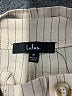 Lulus Stripes Tan Casual Pants Size M - photo 6