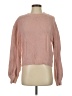 Nasty Gal Inc. 100% Nylon Solid Pink Pullover Sweater Size S - photo 1