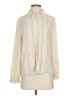 Zara Ivory Long Sleeve Blouse Size XS - photo 1
