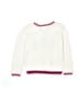 Gymboree 100% Cotton Argyle White Pullover Sweater Size 6 - photo 2