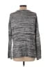 Full Tilt 100% Acrylic Metallic Gray Silver Pullover Sweater Size L - photo 2