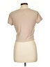 Blue Rain Tan Short Sleeve Top Size L - photo 2