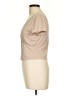 Blue Rain Tan Short Sleeve Top Size L - photo 5