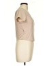 Blue Rain Tan Short Sleeve Top Size L - photo 4