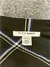Pure Navy 100% Rayon Argyle Black Long Sleeve Blouse Size L - photo 7