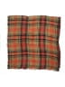 Unbranded Plaid Brown Orange Scarf One size - photo 2