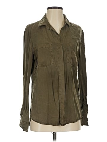 Buttons Long Sleeve Blouse (view 1)