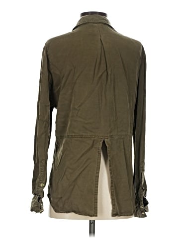 Buttons Long Sleeve Blouse (view 2)