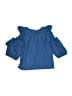 Monnalisa Blue 3/4 Sleeve Blouse Size L (estimated, youth) - photo 2