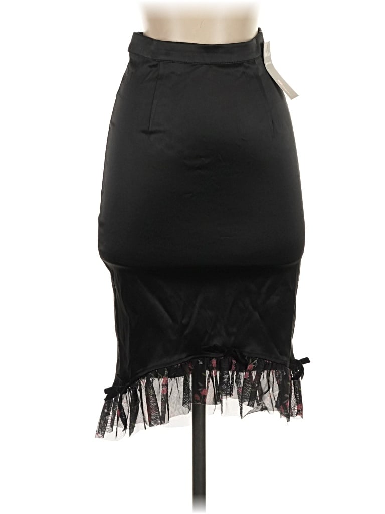 Pre-owned Unique Vintage Casual Skirt In Black