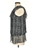 Fashion Bug 100% Polyester Silver Gray Sleeveless Blouse Size L - photo 5