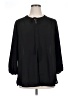 Pleione 100% Polyester Black 3/4 Sleeve Blouse Size XL - photo 1