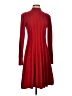 Echo 100% Acrylic Red Casual Dress Size S - photo 1