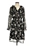 Kazo Paisley Black Casual Dress Size XS - photo 1