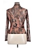 Shein Paisley Brown Long Sleeve Blouse Size XL - photo 2