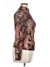 Shein Paisley Brown Long Sleeve Blouse Size XL - photo 4