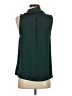 Vince Camuto 100% Polyester Green Sleeveless Blouse Size S - photo 2