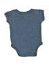 Hb 100% Cotton Solid Blue Short Sleeve Onesie Size 3-6 mo - photo 2