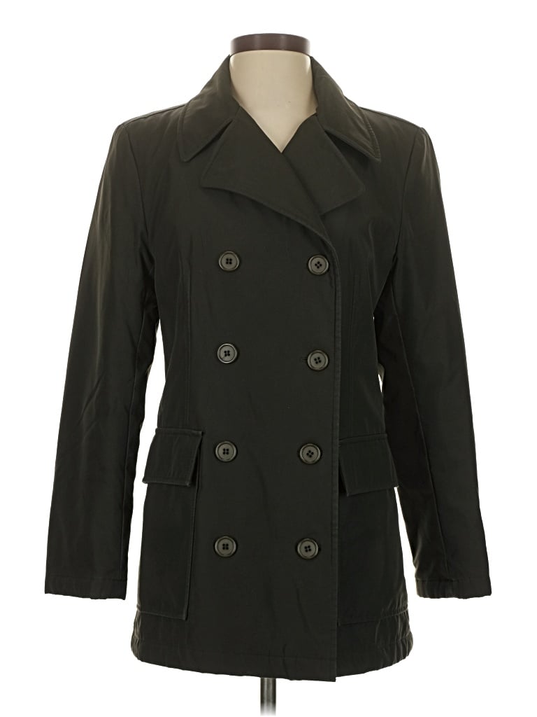 Pre-owned Gallery Trenchcoat In Green