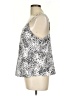 Nine West 100% Polyester Silver White Sleeveless Top Size L - photo 5