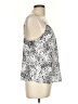 Nine West 100% Polyester Silver White Sleeveless Top Size L - photo 4