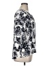 Monday Fun 100% Rayon Silver 3/4 Sleeve Blouse Size 1X - photo 4
