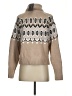 LINE Chevron-herringbone Tan Pullover Sweater Size S - photo 2