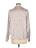 Zara 100% Polyester Ivory Long Sleeve Blouse Size M - photo 2