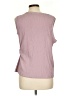 Nine West Pink Sleeveless Blouse Size L - photo 2