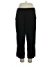 Susan Graver Solid Black Casual Pants Size L - photo 1