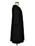Connected Apparel Solid Black Casual Dress Size 12 - photo 4