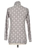 Uniqlo 100% Polyester Gray Turtleneck Sweater Size L - photo 2