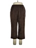Alfred Dunner Brown Casual Pants Size 14 - photo 1