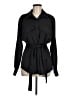 Atlein Collective 100% Polyester Black Long Sleeve Blouse Size 8 - photo 1
