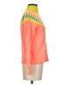 J.Crew 100% Cashmere Color Block Orange Cashmere Pullover Sweater Size XS - photo 4