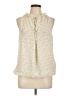 Max Studio 100% Polyester Ivory Sleeveless Blouse Size L - photo 1