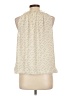 Max Studio 100% Polyester Ivory Sleeveless Blouse Size L - photo 2