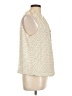 Max Studio 100% Polyester Ivory Sleeveless Blouse Size L - photo 4